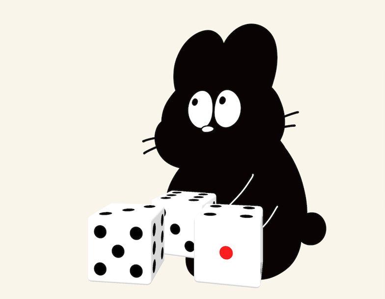 もふもふサイコロ